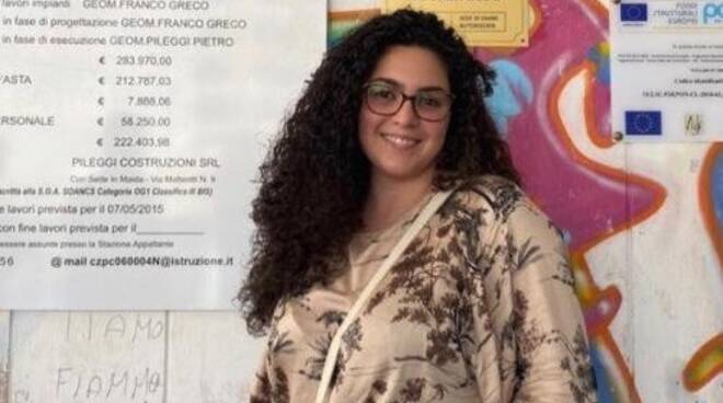 Micaela Sacco, classe VB del Liceo Classico “Galluppi” di Catanzaro