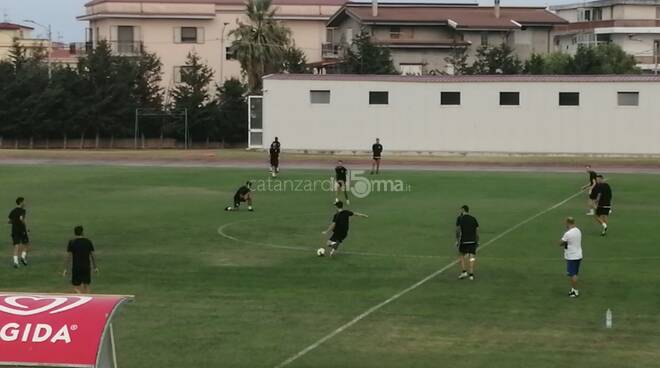 allenamento catanzaro settembre 2020