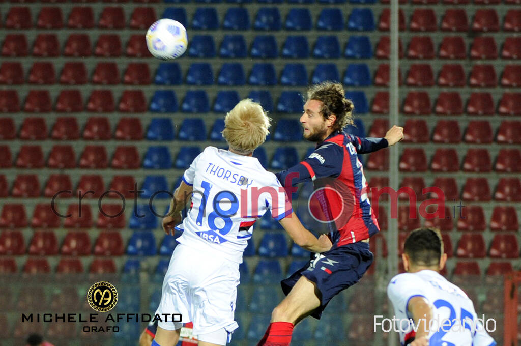 Crotone vs Sampdoria serieA calcio