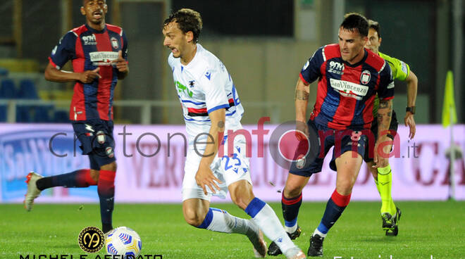 Crotone vs Sampdoria serieA calcio