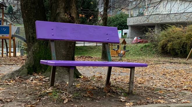  Settimana Nazionale panchine viola santa severina