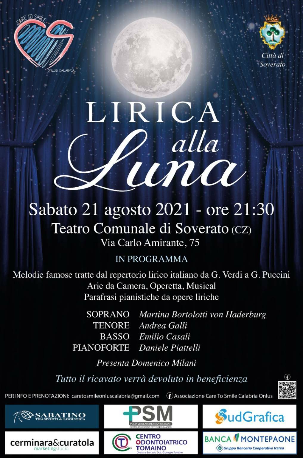 concerto lirico alla luna soverato