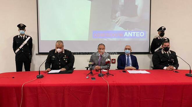 Operazione Anteo conferenza Stampa