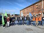 Sit in polizia stazione