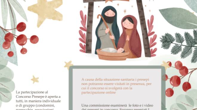 Il Movimento Vivere In organizza la XXXII edizione del Concorso Presepe Natale 2021