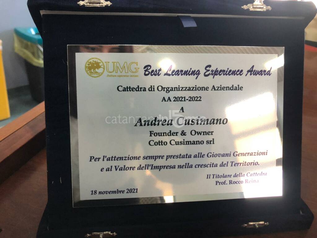 premio andrea cusimano