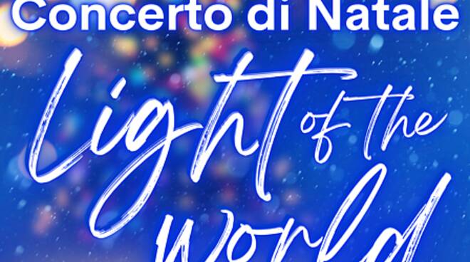 concerto natalizio “Light of the world” comunale catanzaro