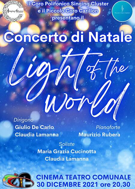 concerto natalizio “Light of the world” comunale catanzaro