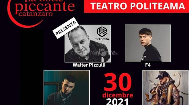 la notte piccante Politeama Walter Pizzulli