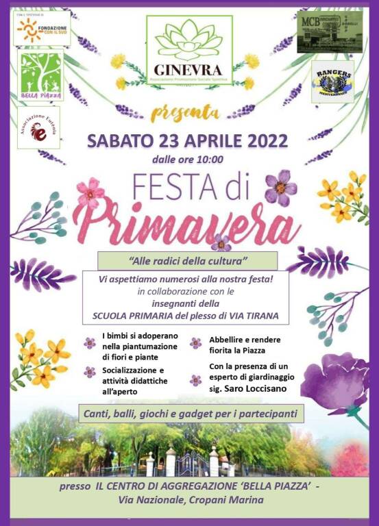 festa primavera cropani