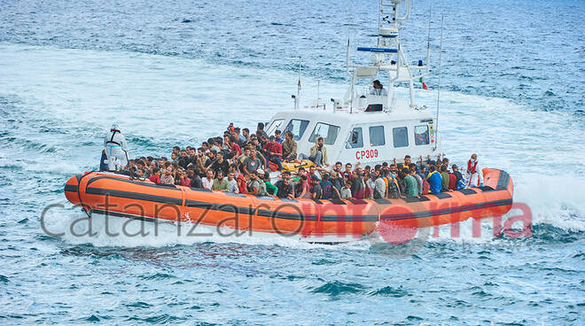 Sbarco migranti a Catanzaro