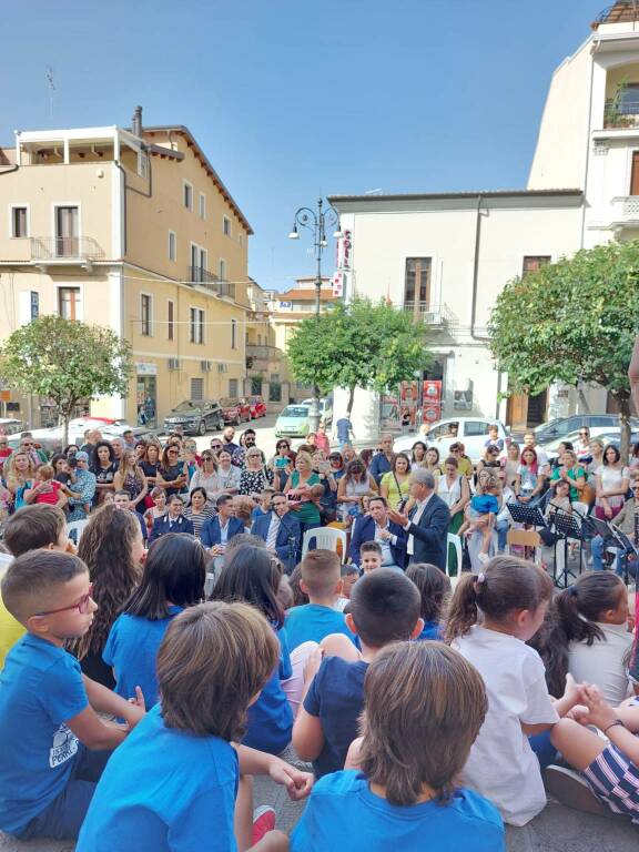 Primo giorno scuola scolastico 