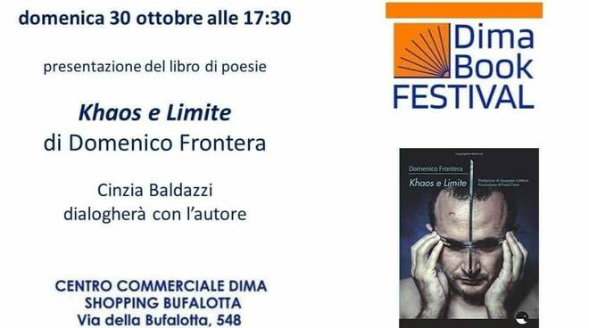 Domenico Frontera al Dima Book Festival con Khaos e limite