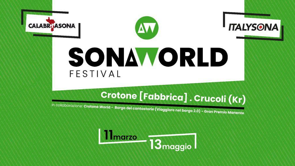Parte sabato 11 Marzo “Sona World Festival”