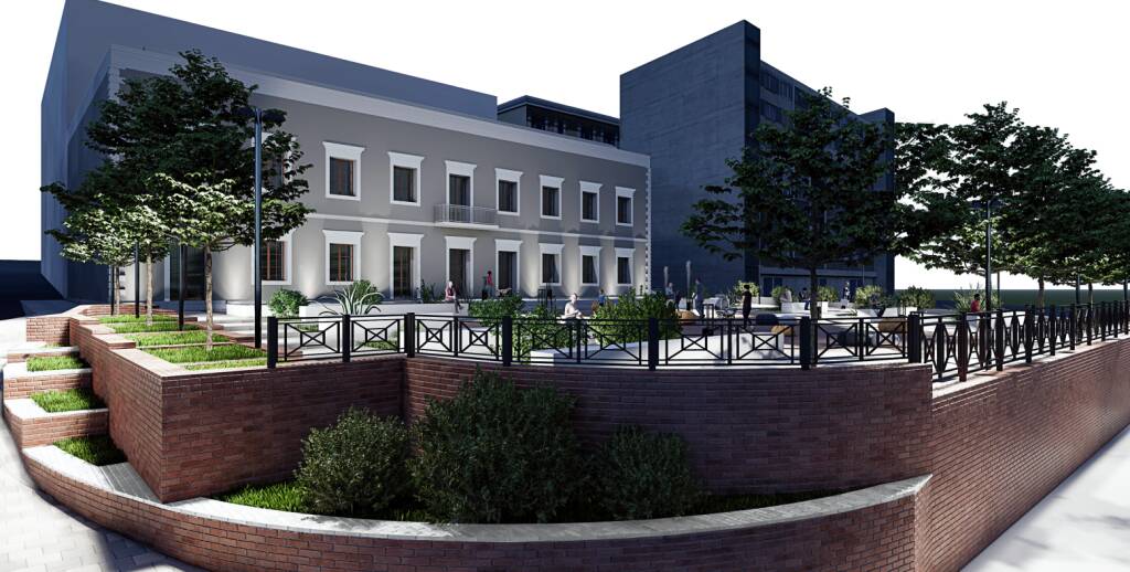 Aggiudicati i lavori per la realizzazione del piazzale antistante il nuovo teatro comunale