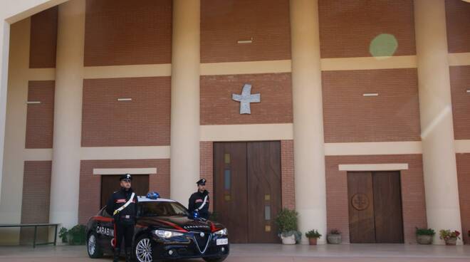 Santuario Madonna di Fatima carabinieri