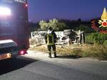 Incidente Sellia Marina camion rifiuti